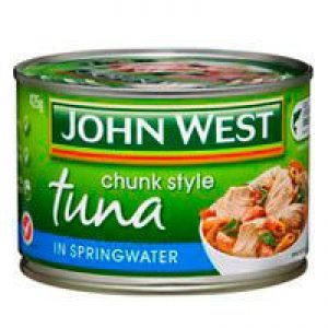 John West Tuna Light In Spring Water