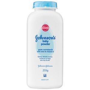 Johnsons Baby Powder Pure Cornstarch, Aloe & Vit E