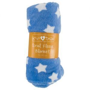 Kiwi Bubba Baby Blanket Coral Fleece