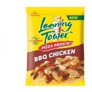 Leaning Tower Bbq Chicken Pizza