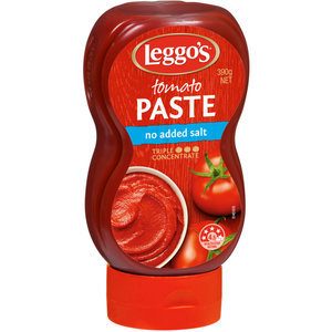 Leggo’s Tomato Paste Tomato Squeeze No Added Salt