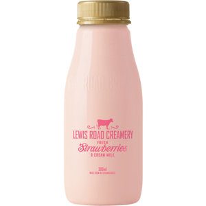 Lewis Road Creamery Flavoured Milk Strawberry