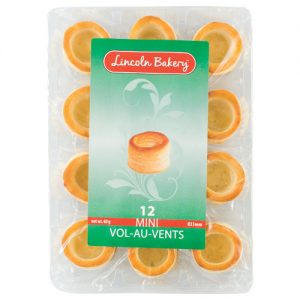 Lincoln Bakery Vol Au Vents Minis 60g