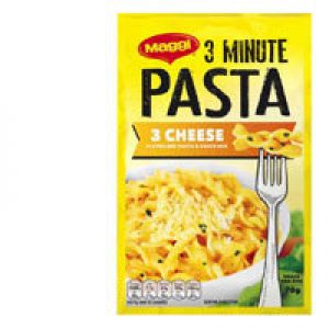 Maggi 3 Minute Pasta Pasta Dish Three Cheeses
