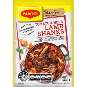 Maggi Recipe Base Tomato Herb Lamb