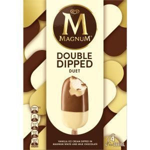 Magnum Ice Cream On Stick Duet Double Dip