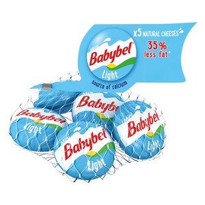 Mini Babybel Semi Soft Cheese Light 100g