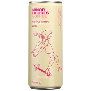 Minor Figures Nitro Cold Coffee Brew Latte