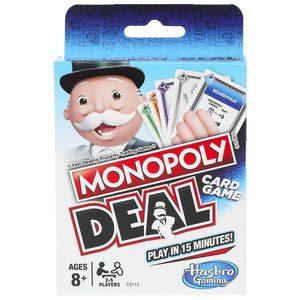 Monopoly Deal Card Game Age 8+