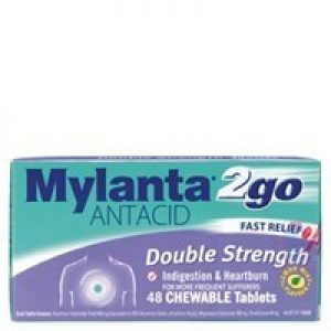 Mylanta 2go Antacid Double Strength
