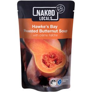 Naked Locals Chilled Soup Butternut Soup & Creme Fraiche