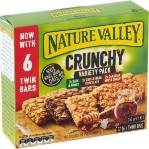 Nature Valley Crunchy Muesli Bars Variety Pack 252g