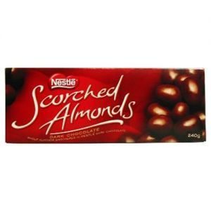 Nestle Scorched Almonds Dark Chocolate