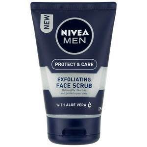 Nivea For Men Care & Protect Facial Scrub Exfoliating