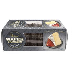 Ob Finest Crackers Wafer Activated Charcoal