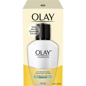 Olay Complete Day Cream Spf15 Uv Protect Sens Lotion
