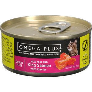 Omega Plus Wet Cat Food Salmon And Caviar