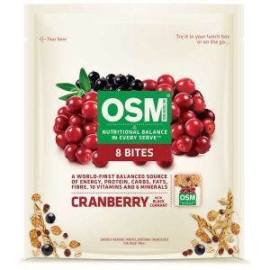 One Square Meal Muesli Bites Cranberry 340g