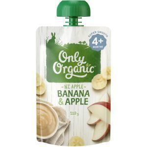 Only Organic Stage 1 Baby Food Banana & Apple