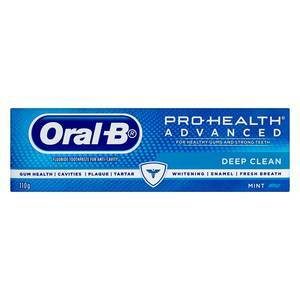 Oral B Pro Health Toothpaste Advanced Deep Clean