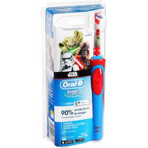 Oral B Vitality Kids Stages Electric Toothbrush Starwars