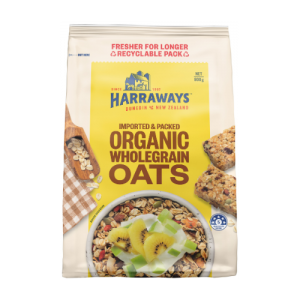 Harraways Rolled Oats Wholegrain Organic