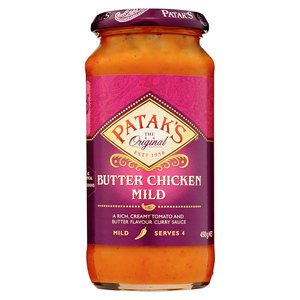 Pataks Simmer Sauce Butter Chicken Simmer Sauce