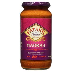 Pataks Simmer Sauce Madras Simmer Sauce