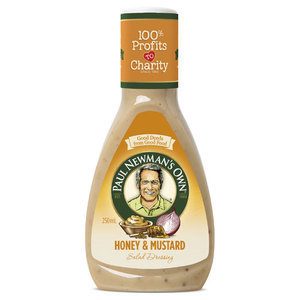 Paul Newmans Own Salad Dressing Honey Mustard