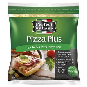 Perfect Italiano Cheese Grated Pizza Plus
