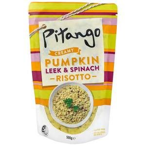 Pitango Chilled Meal Pumpkin Leek & Spinach Risotto