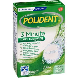 Polident Denture Clean Fresh Tablets – 3 Minutes