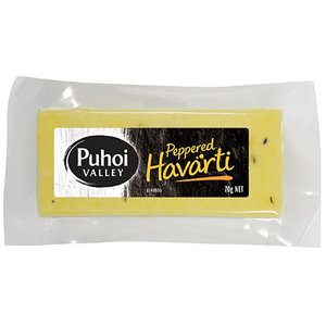 Puhoi Valley Semi Soft Cheese Pepper Havarti