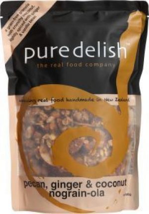 Pure Delish No Grain-ola Muesli Pecan Ginger & Coconut