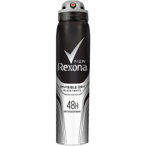 Rexona For Men Anti-pers Aerosol Invisible Dry Black + White