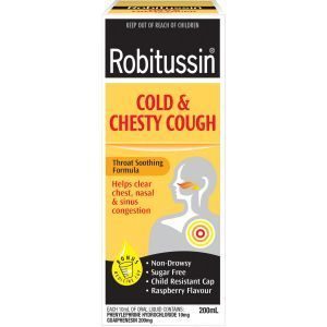 Robitussin Cough Medicine Cold & Chesty Cough