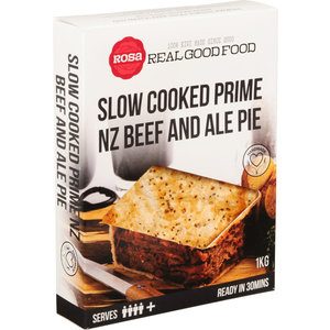 Rosa Foods Chilled Meal Beef & Ale Pie