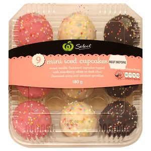 Select Mini Cupcakes Iced