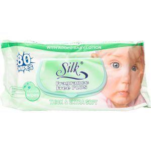 Silk Baby Wipes Fragrance Free