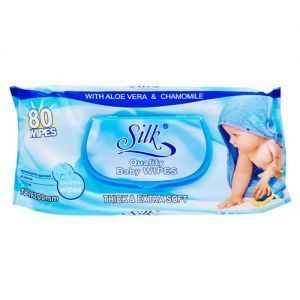 Silk Baby Wipes Fragranced