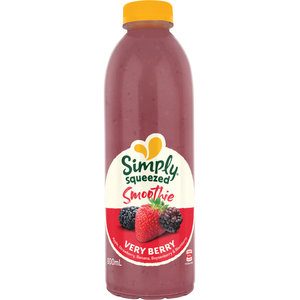 Simply Squeezed Smoothie Berry