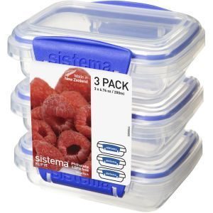 Sistema Klip It Container Rectangle 200ml