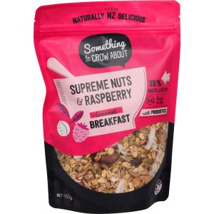 Something To Crow About Muesli Supreme Nuts & Raspberry