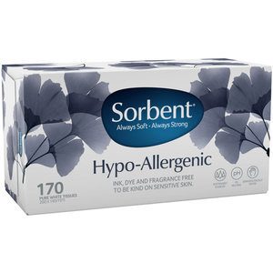 Sorbent Tissues Hypoallergenic