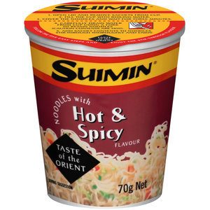 Suimin Instant Noodles Cup Hot & Spicy