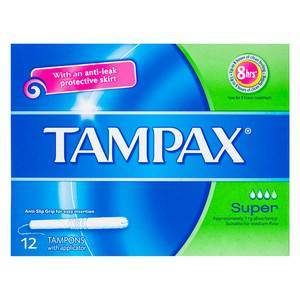 Tampax Tampons Super Applicator