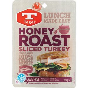 Tegel Turkey Honey Roast Sliced