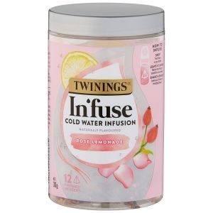 Twinings Cold Infuse Herbal Tea Rose Lemonade