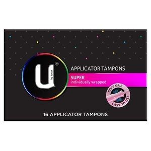 U By Kotex Tampons Super With Applicator