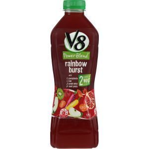 V8 Power Blend Fruit Juice Rainbow Burst